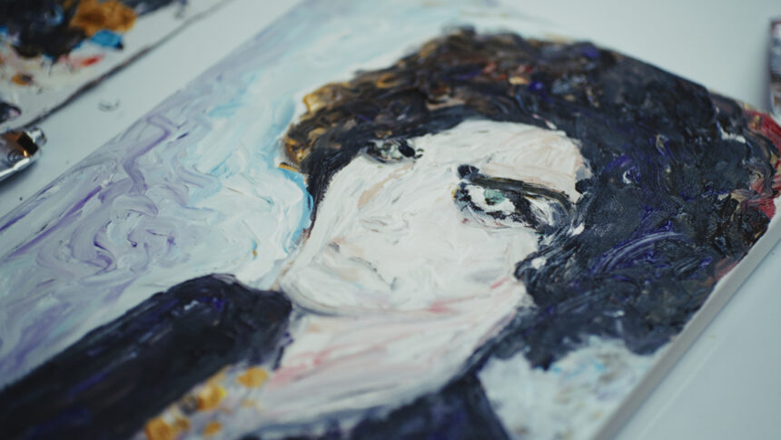 Arte de Noel Fielding para Syd Barrett. Foto: Sony Music.