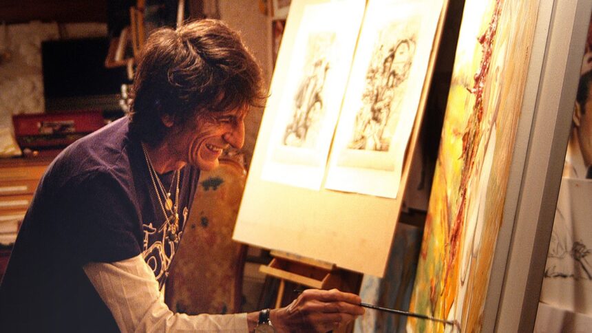 Ronnie Wood. Foto: Divulgação.