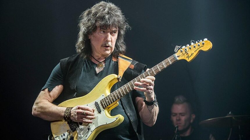 Ritchie Blackmore. Foto: Steve Thorne/Getty Images.