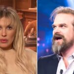 Millie Bobby Brown / David Harbour. Foto: Reprodução.