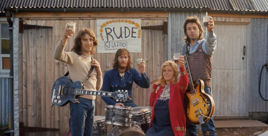 Wings. Crédito: Linda McCartney.