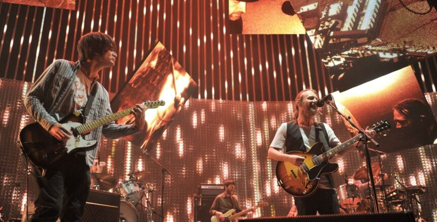 Radiohead. Crédito: Andy Sheppard/Redferns via Getty Images.