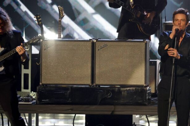 The Killers. Crédito: CREDIT: Kevin Kane/Getty Images for RRHOF.