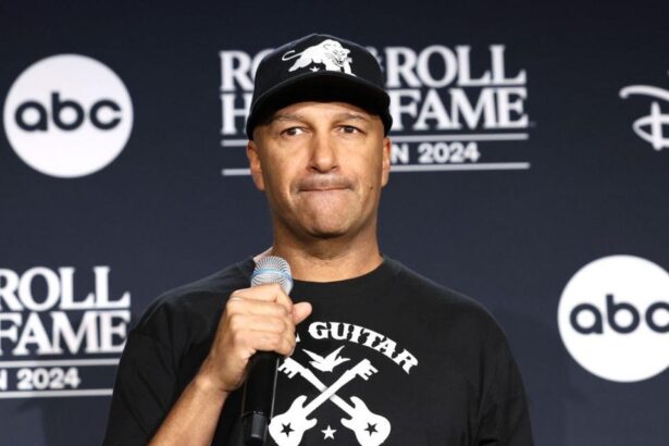 Tom Morello. Crédito: Arturo Holmes/Getty Images.