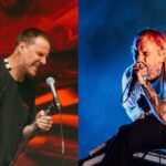 Sleaford Mods and IDLES. Crédito: Phoebe Fox/NME e Andy Ford/NME.