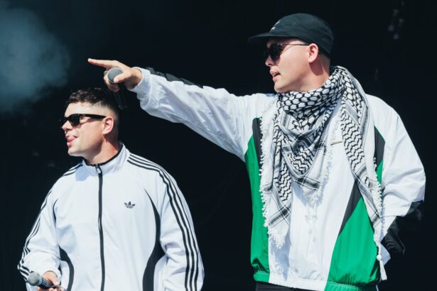 Kneecap. Crédit: Andy Ford/NME.