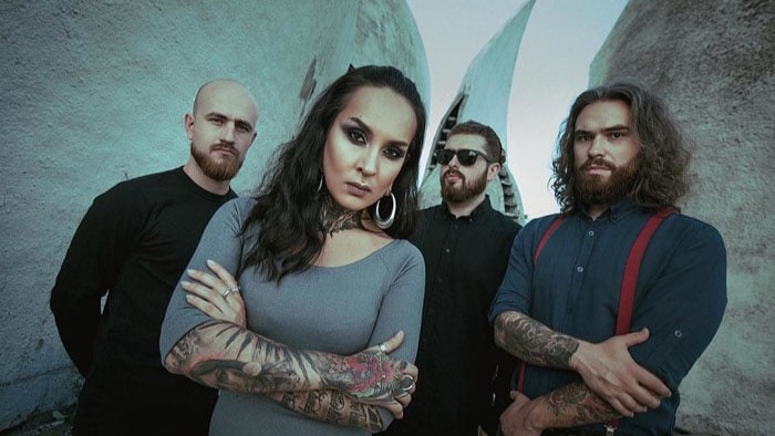 Jinjer. Foto: Divulgação.