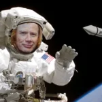 Megadeth. Foto: NASA/Rob Kim/NARA/Getty Images/ Reprodução Metal Hammer.