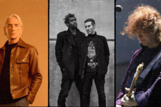 Paul Weller/Massive Attack/My Bloody Valentine. Foto: Reprodução.