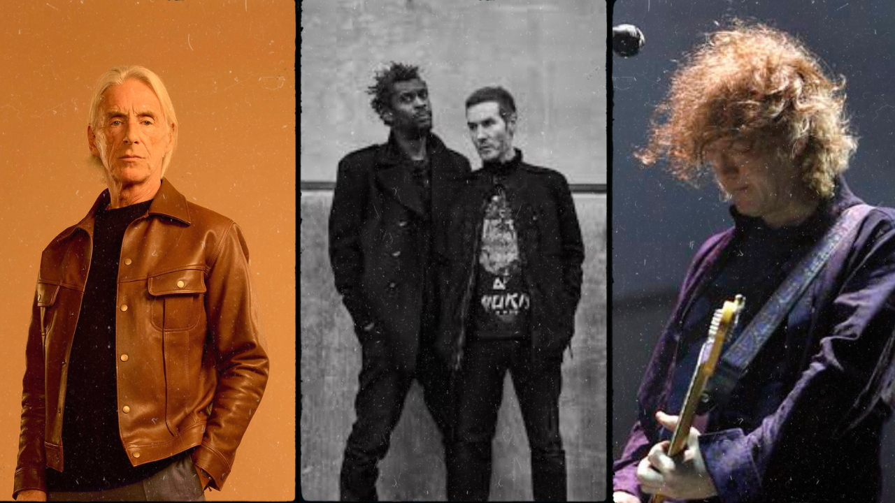 Paul Weller/Massive Attack/My Bloody Valentine. Foto: Reprodução.