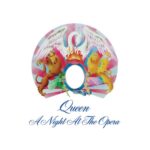Capa do álbum "A Night At The Opera" do Queen.