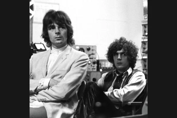 Richard Wright / Syd Barrett do Pink Floyd. Foto: Reprodução.