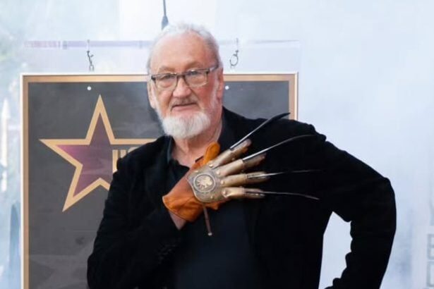 Robert Englund. Foto: Instagram (@hwdwalkoffame).