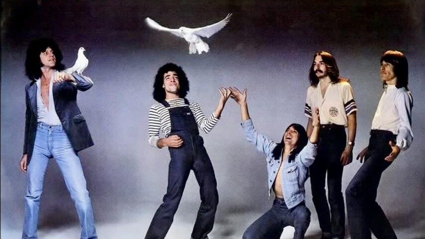 Journey em 1980. Crédito: Reprodução.