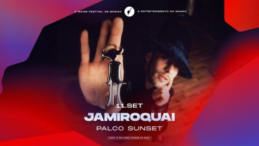 Jamioquai / Rock In Rio. Foto: Reprodução.