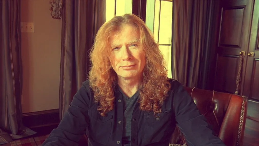 Dave Mustaine. Crédito: Divulgação.