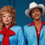 Lady Gaga and Bruno Mars. Crédito: Divulgação.