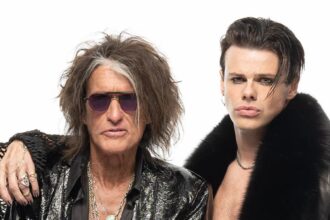 Joe Perry e Yungblud. Crédito: Ross Halfin.