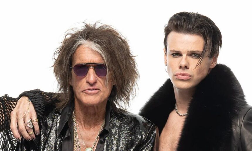 Joe Perry e Yungblud. Crédito: Ross Halfin.