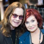 Ozzy Osbourne e Sharon Osbourne. Crédito: Greg Doherty/Getty Images