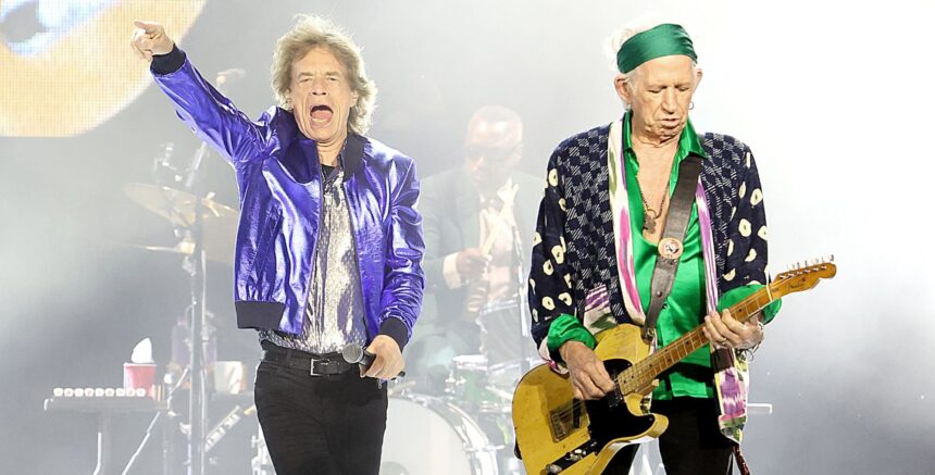 Rolling Stones. Crédito: Gary Miller/Getty Images.