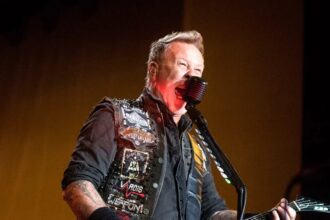 Metallica. Crédito: Carlos Rodríguez/Andes.