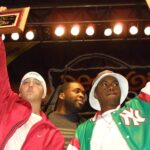 Eminem e Nas. Crédito: Bill Pugliano/Getty Images.