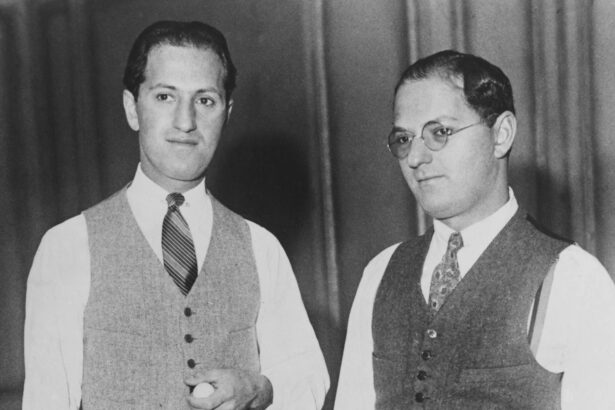 George and Ira Gershwin. Crédito: Hackett/Archive Photos/Getty Images.