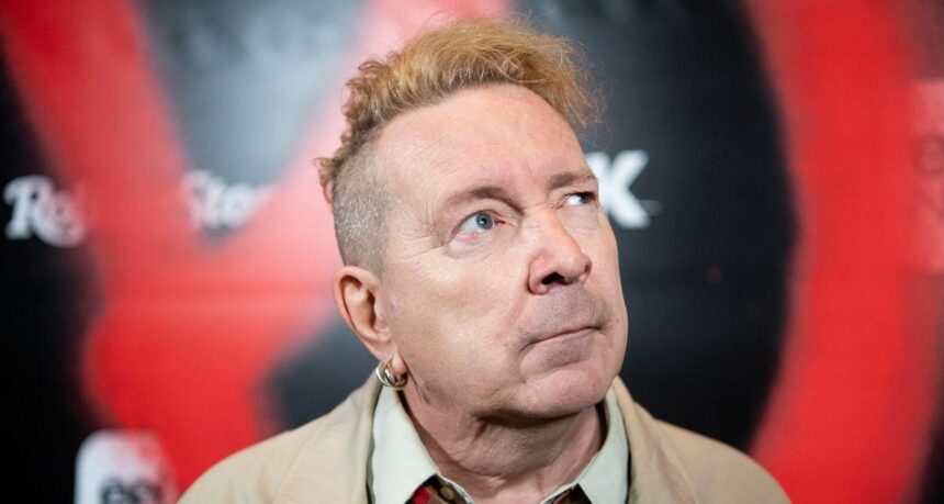 John Lydon. Crédito: Reprodução.