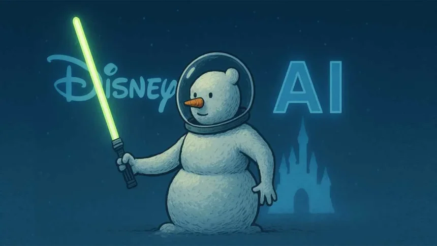 Disney / Open AI. Crédito: Reprodução.