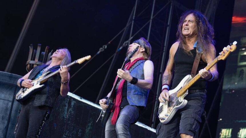 Iron Maiden. Foto: Jo Hale/Getty Images.