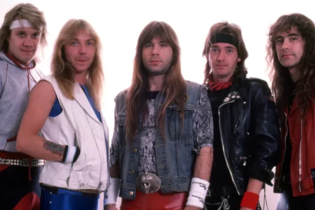 Iron Maiden. Crédito: Ross Marino/Getty Images.