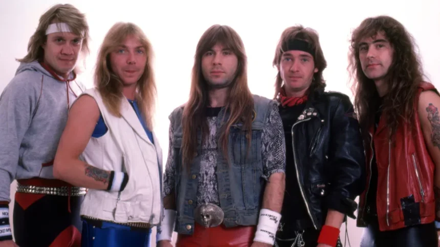 Iron Maiden. Crédito: Ross Marino/Getty Images.