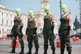 Pussy Riot. Crédito: Reprodução Instagram.