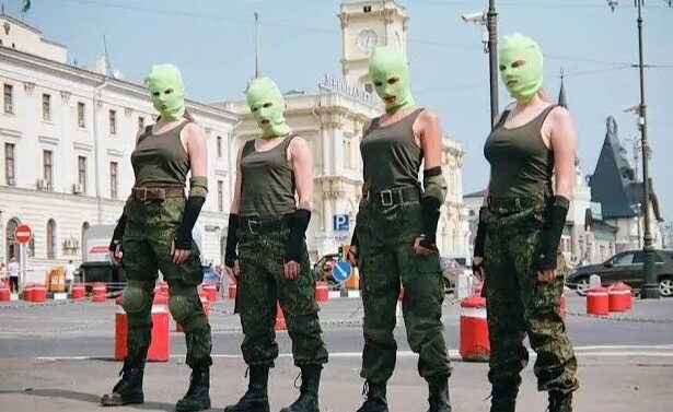 Pussy Riot. Crédito: Reprodução Instagram.