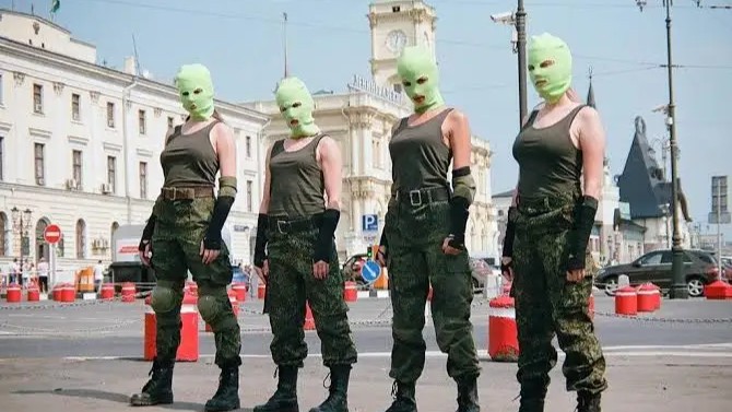 Pussy Riot. Crédito: Reprodução Instagram.