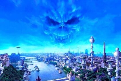 Iron Maiden - Capa de Brave New World.