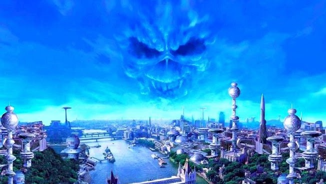 Iron Maiden - Capa de Brave New World.