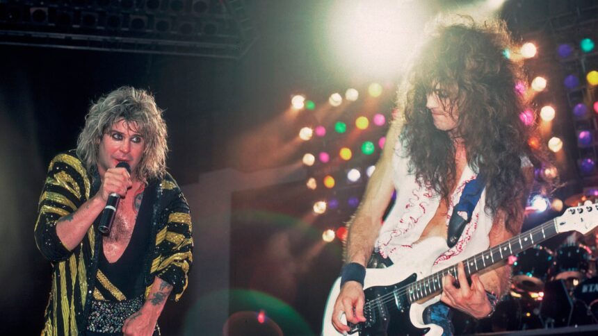 Jake E. Lee / Ozzy Osbourne. Crédito: Paul Natkin / Getty Images.