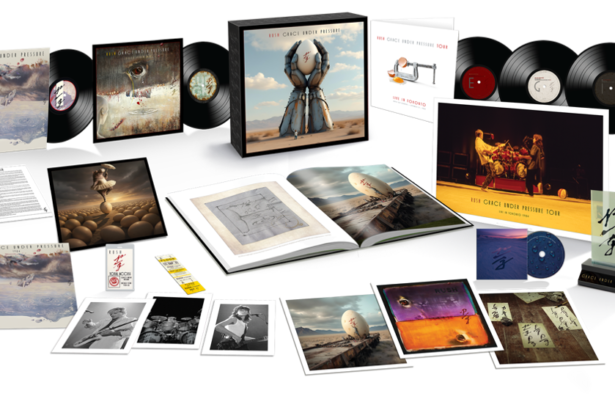 Reedeição super deluxe de "GRACE UNDER PRESSURE" do Rush.