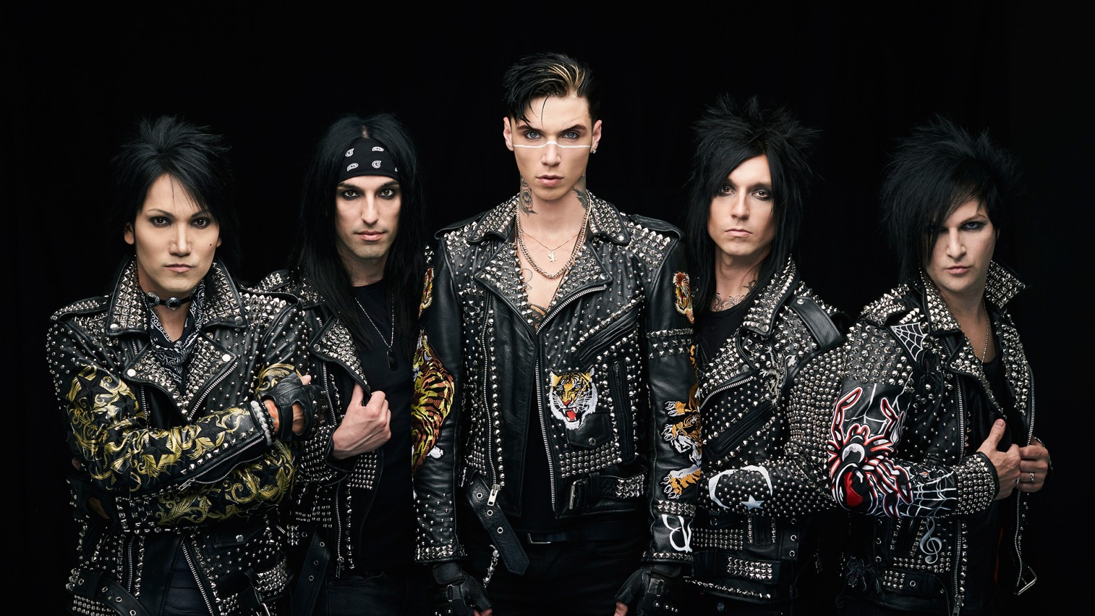 Black Veil Brides. Crédito: Jonathan Weiner.