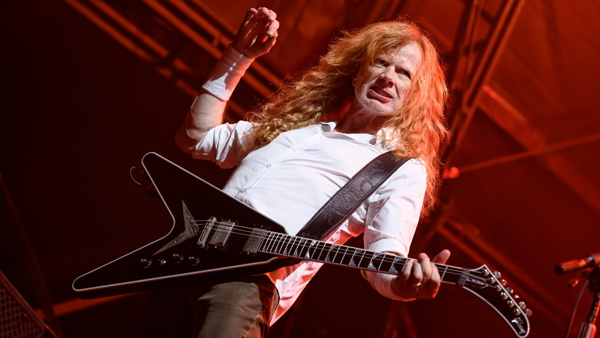 Dave Mustaine. Crédito: Katja Ogrin / Redferns.