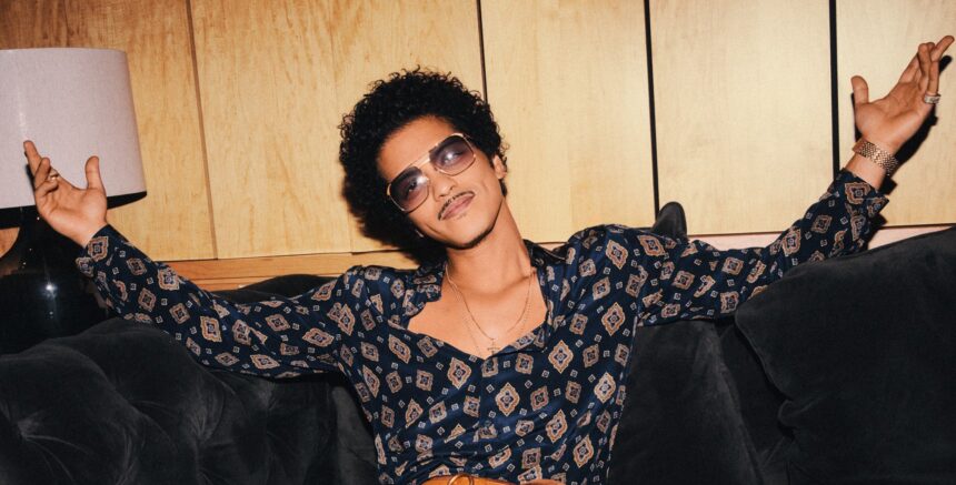 Bruno Mars. Crédito: Divulgação.