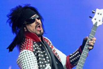 Nikki Sixx. Crédito: Anthony Devlin, Getty Images.