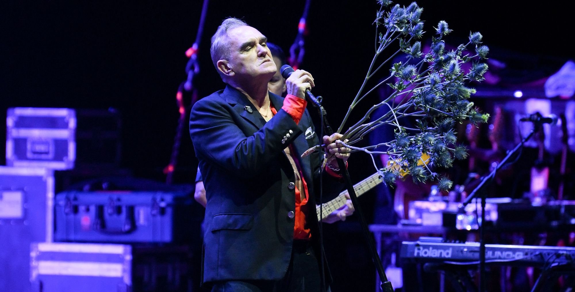 Morrissey. Crédito: Marilla Sicilia/Archivio Marilla. Sicilia/Mondadori Portfolio/Getty Images.