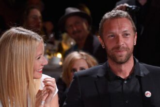Gwyneth Paltrow e Chris Martin. Crédito:: Kevin Mazur/Getty Images.