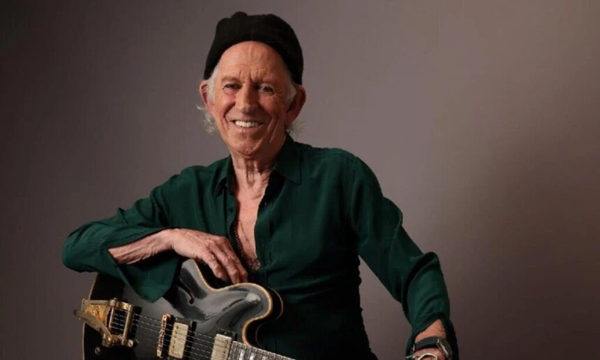 Keith Richards. Crédito: Gibson.