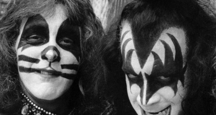 Peter Criss/Gene Simmons. Crédito: Richard Corkery/Getty Images.