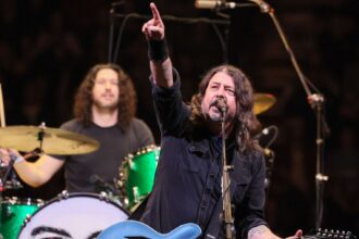 Dave Grohl. Crédito: Ronaldo Bolaños/Los Angeles Times/Getty Images.
