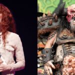 Chappell Roan e Blöthar the Berserker do GWAR. Crédito: Taylor Hill/Barry Brecheisen/Getty.